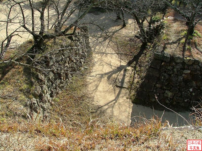 Sumoto Castle Back gate of Main enclosure