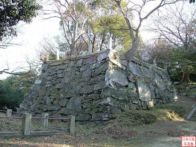 徳島城 西二の丸・三の丸 帳櫓跡の石垣