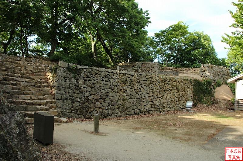 Bicchuu Matsuyama Castle Mizunote gate enclosure