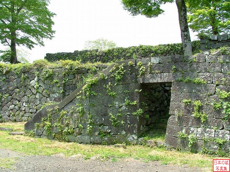 岡城 西の丸 家老屋敷 家老屋敷(覚左ヱ門)の石垣
