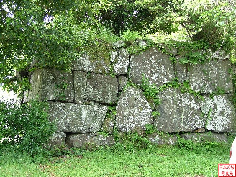 本丸内の石垣