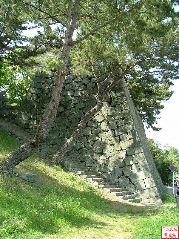 Kurume Castle East entrance of main enclosure