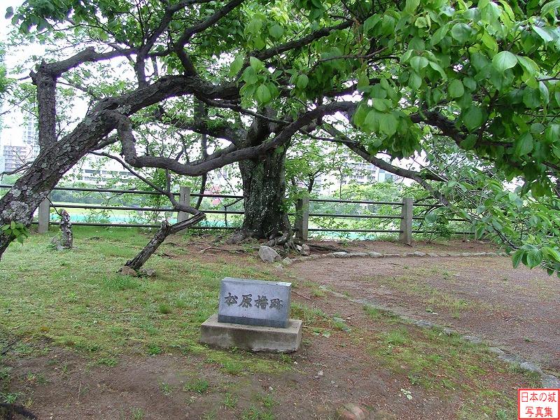 福岡城 二の丸 松原櫓跡