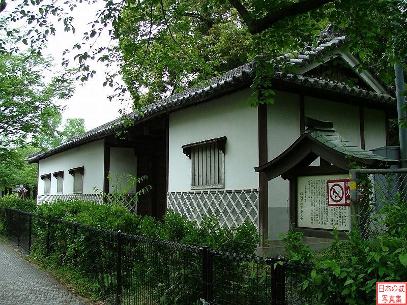 Fukuoka Castle Nagaya gate of Mori Tahei's residence