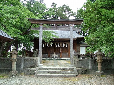 新庄城 新庄護国神社