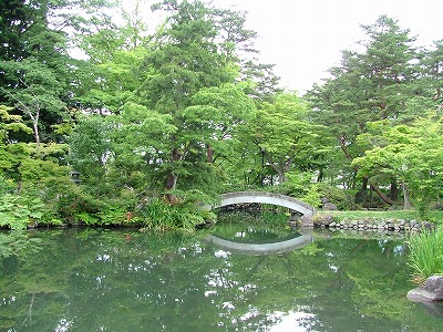 新庄城 庭園