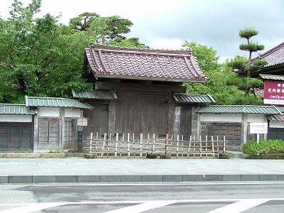 鶴ヶ岡城 西御門