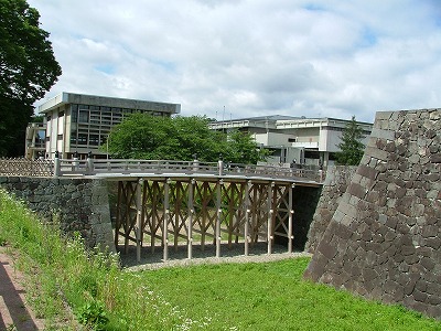 山形城 本丸への橋