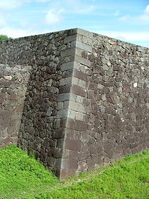 山形城 本丸石垣