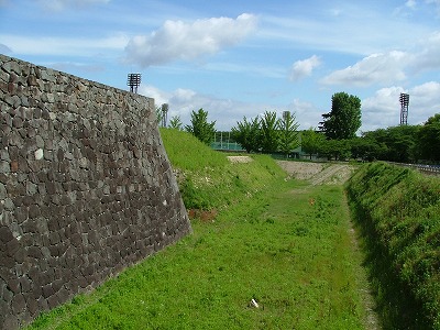 山形城 本丸堀