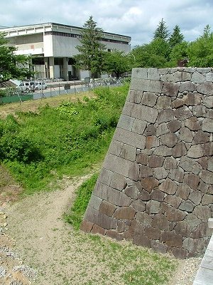 山形城 本丸石垣