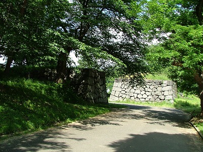 山形城 石垣