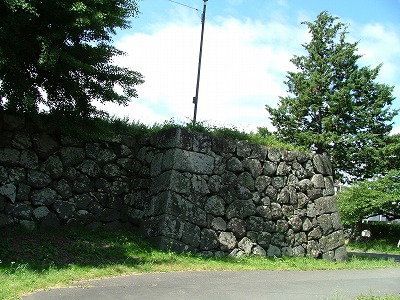 山形城 石垣