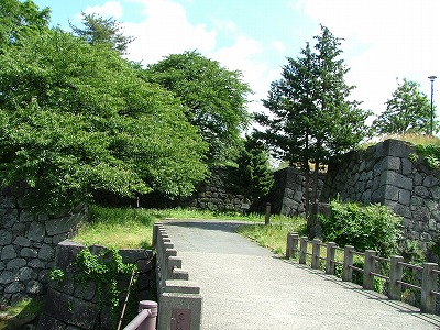 山形城 二の丸西不明門