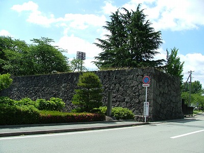 山形城 石垣