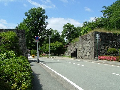 山形城 二の丸北不明門