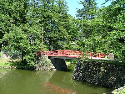 米沢城 菱門橋