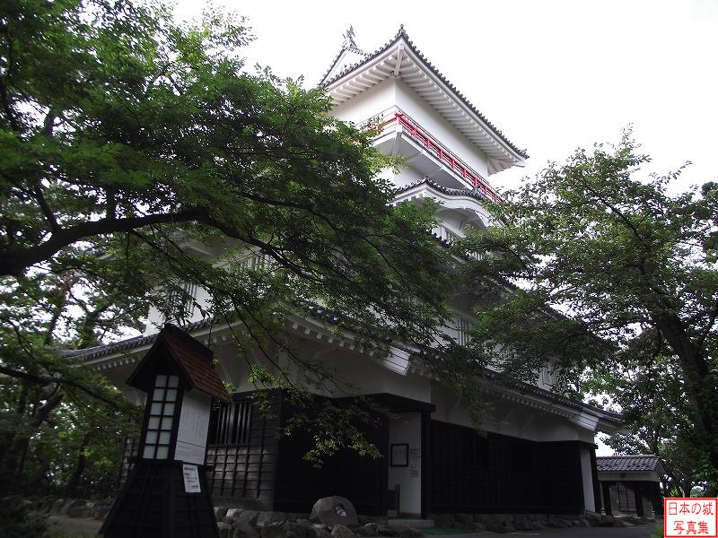 久保田城 御隅櫓 御隅櫓。本丸の北西隅にある。近年再建されたものである。