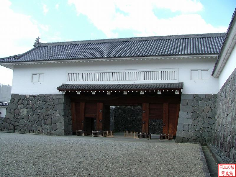Yamagata Castle East main gate of Seond enclosure (Turret gate)