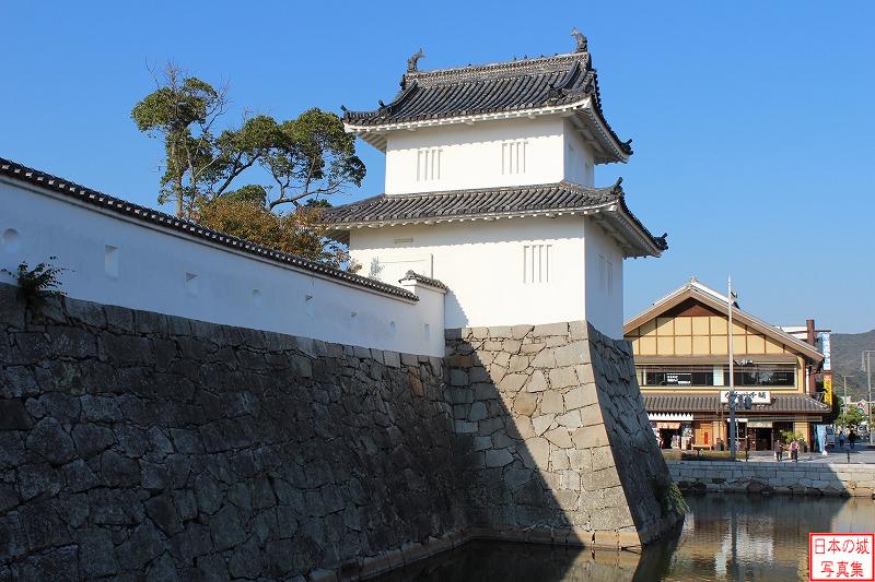 赤穂城 大手東北隅櫓 大手東北隅櫓。大手門と同じく昭和30年に再建された。