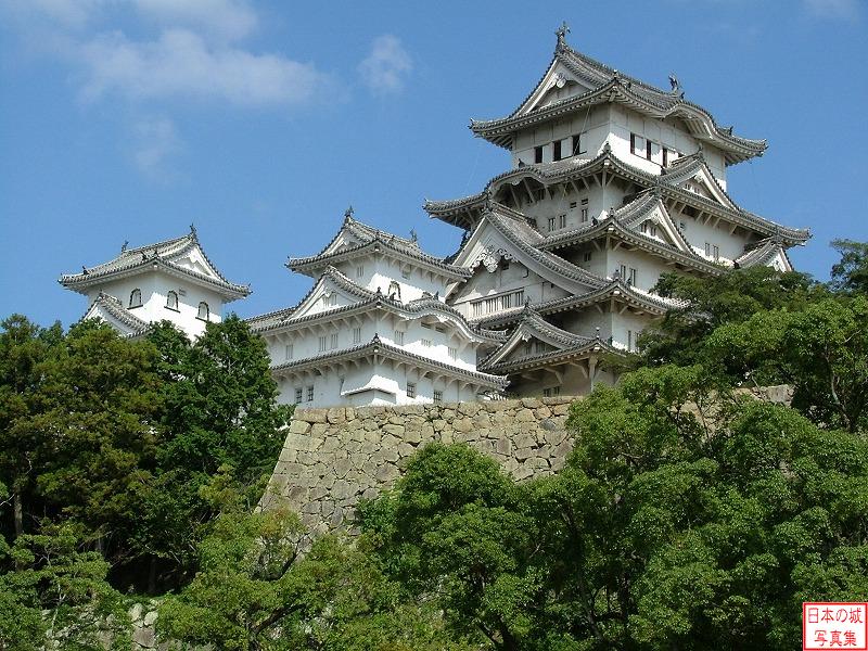 Himeji Castle Main towers