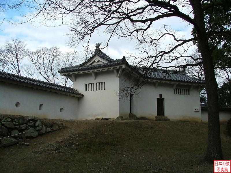 姫路城 はの門 二の丸にある櫓