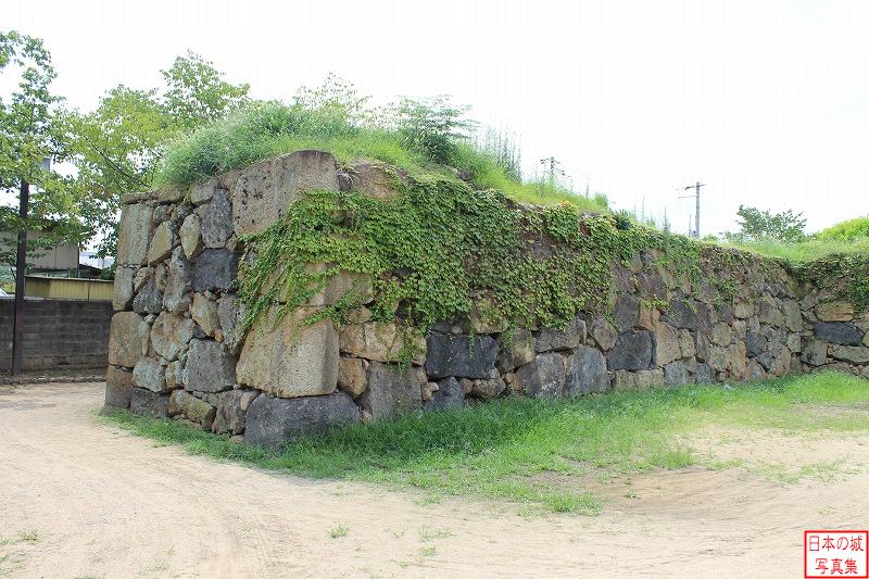 姫路城 車門跡（外郭） 二つ目の枡形の石垣