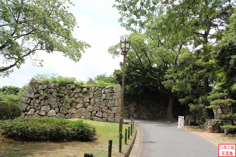 Himeji Castle The ruins of Minami-Sekakushi-mon gate
