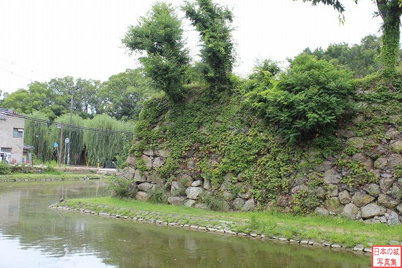 内京口門跡付近の石垣