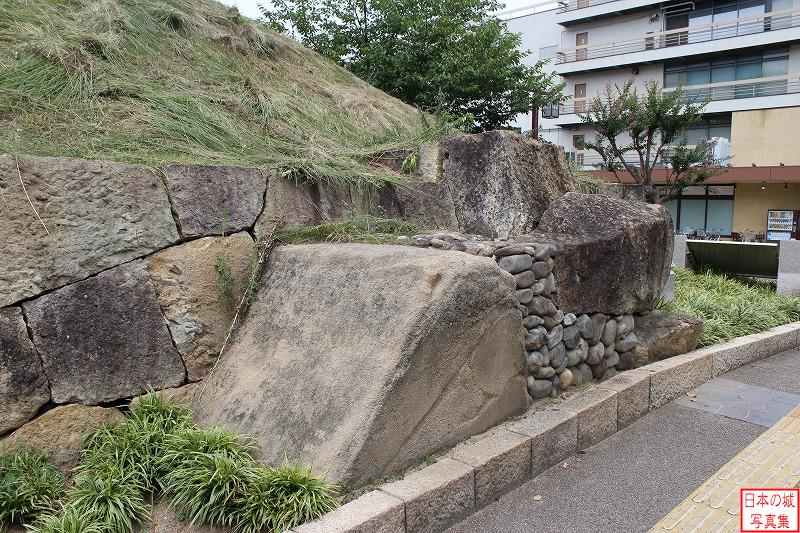 Himeji Castle The ruins of Soja-mon gate (Outside enclosure)