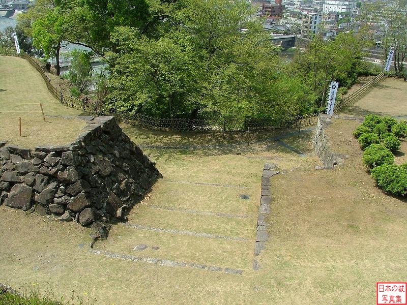 Hitoyoshi Castle Third enclosure (upper)