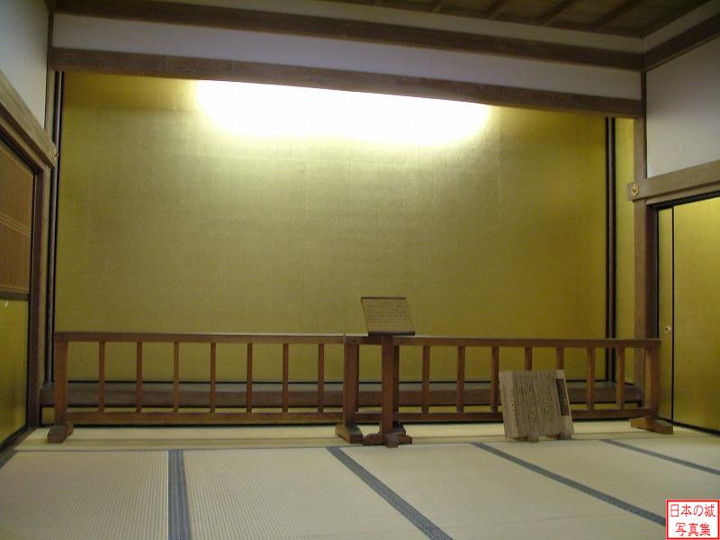熊本城 数奇屋丸 二階御広間 二階御広間内の上座の間