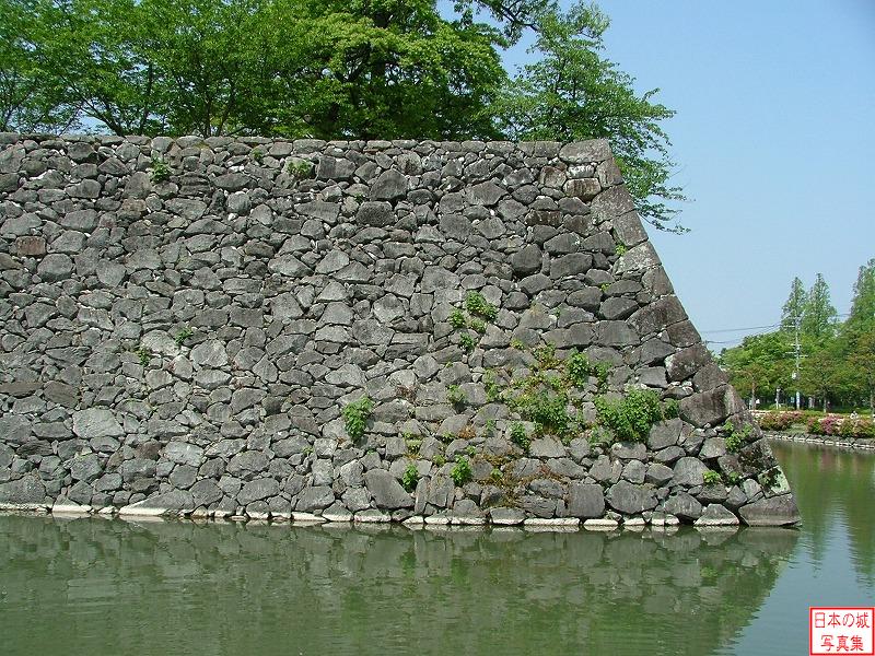 Yatsushiro Castle The ruins of Three-story turret