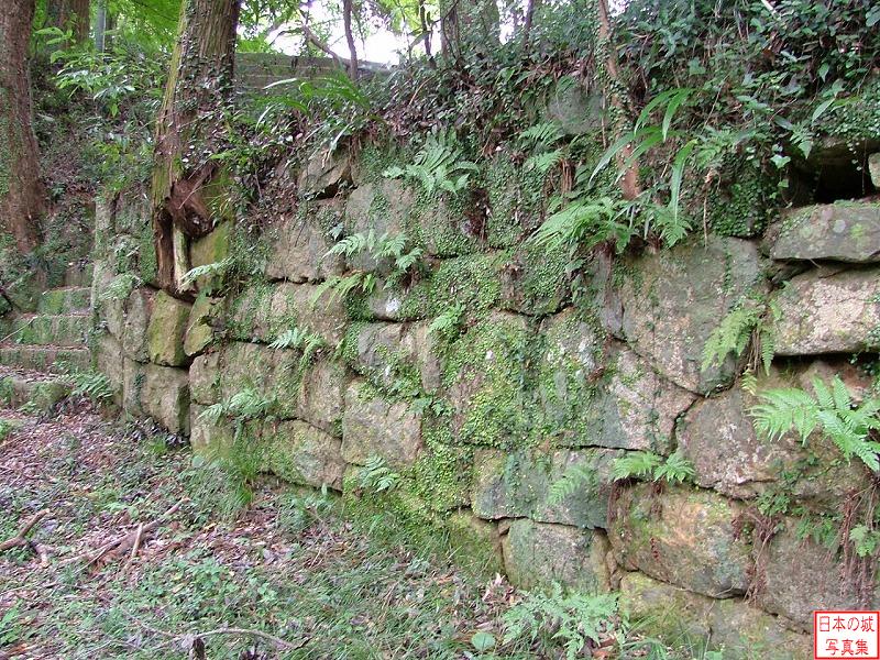 Kasama Castle The ruins of Sennin-damari