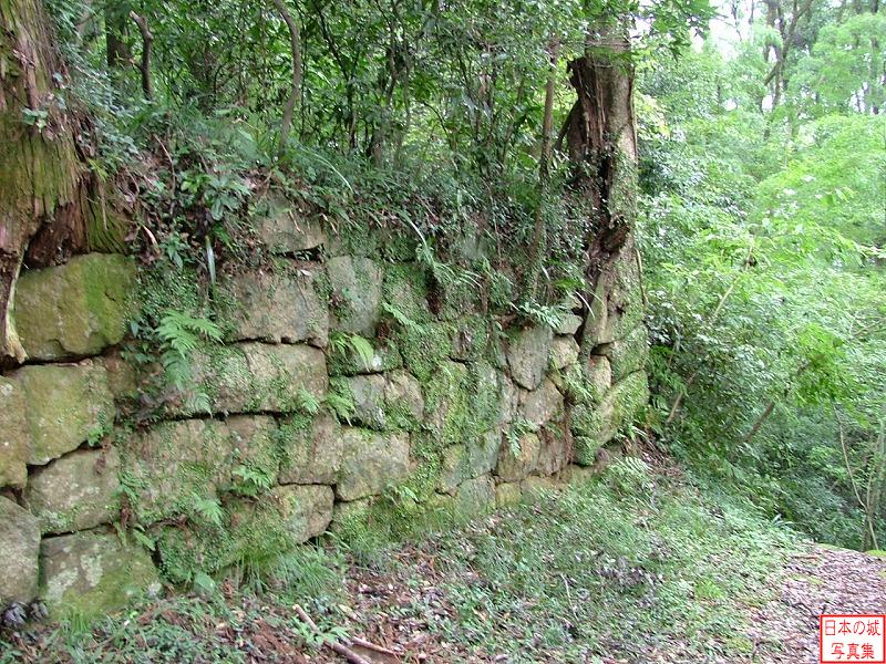 笠間城 千人溜り跡～ 現存する石垣