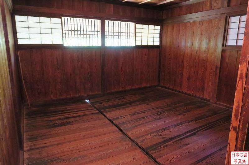 水戸城 弘道館 正庁内部 藩主専用の湯殿。復元されたもの