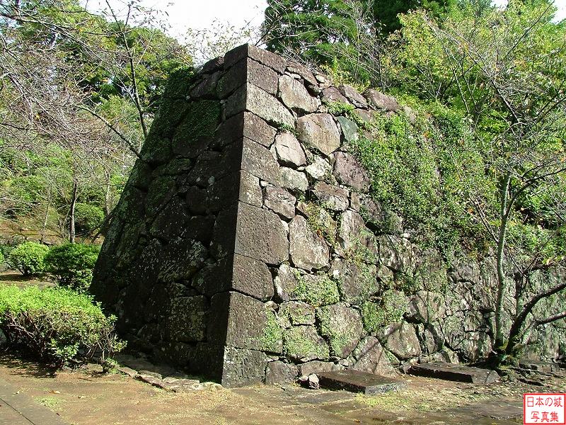 Hirado Castle The ruins of Ichino-mon and Nino-mon of Main entrance