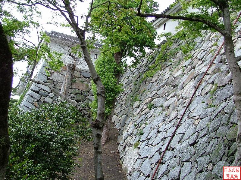 Karatsu Castle Stone steps
