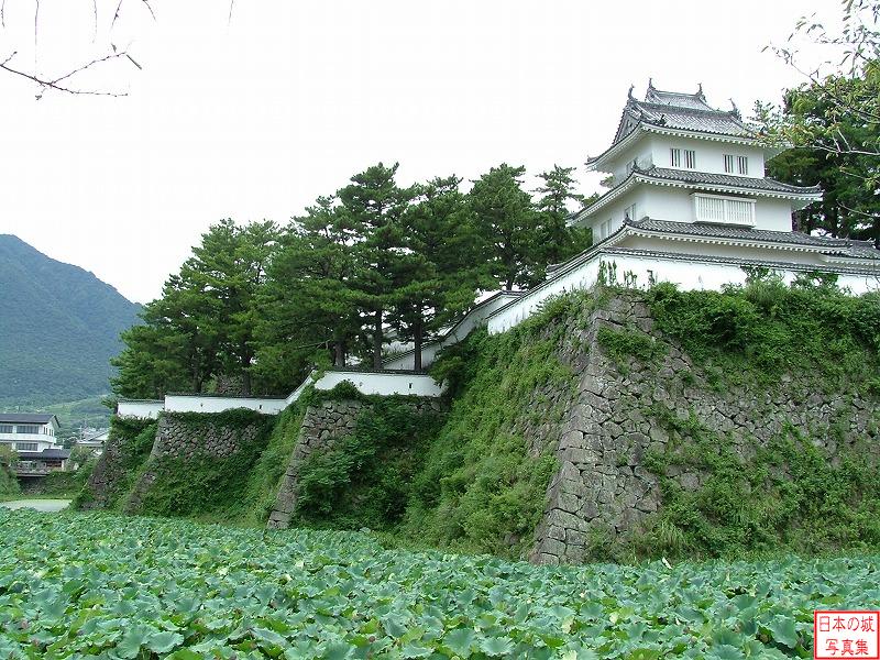 Shimabara Castle South of main enclosure