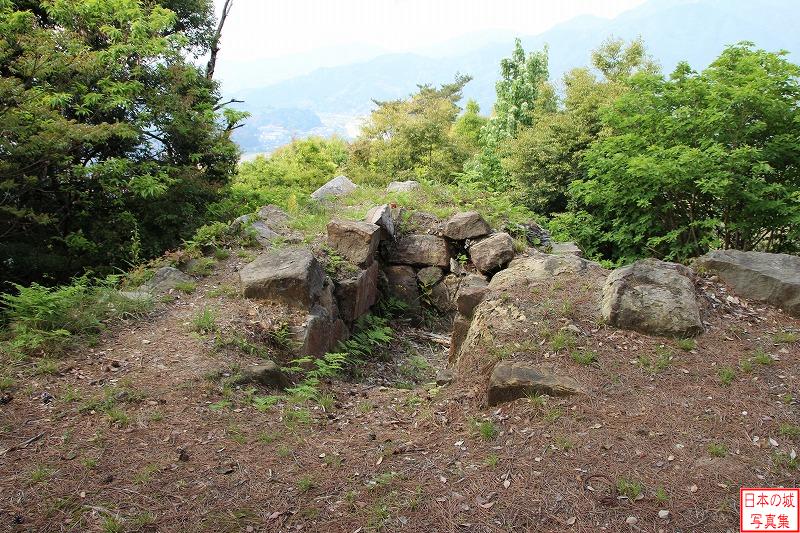 Shishiga Castle Wets side of main enclosure entrance