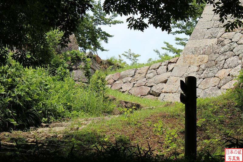 Yonago Castle South entrance of main enclosure