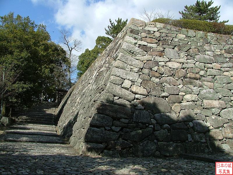 Iga Ueno Castle The ruins of Tsutsui Castle