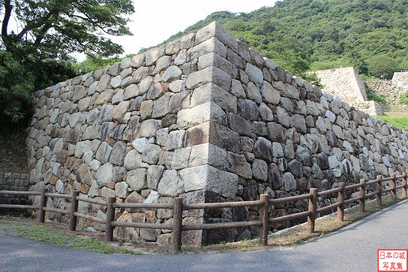 Tottori Castle The ruins of Taiko-go-mon gate