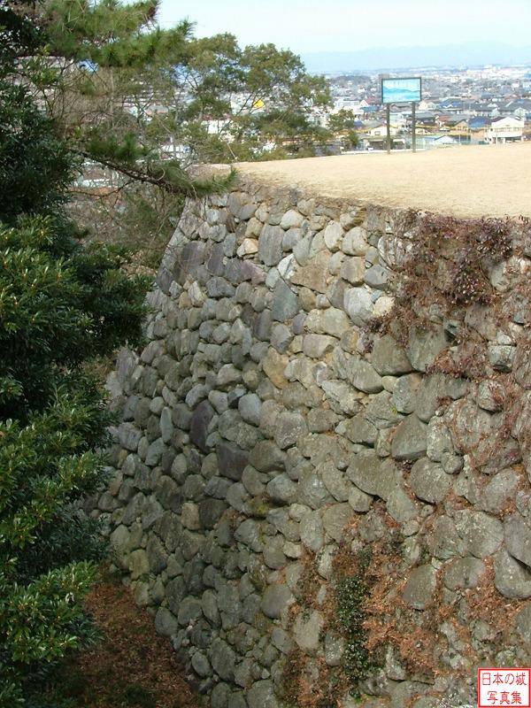 松坂城 きたい丸 きたい丸の石垣