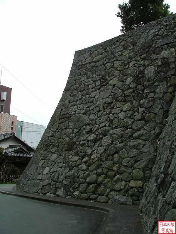 松坂城 表門 二の丸の石垣
