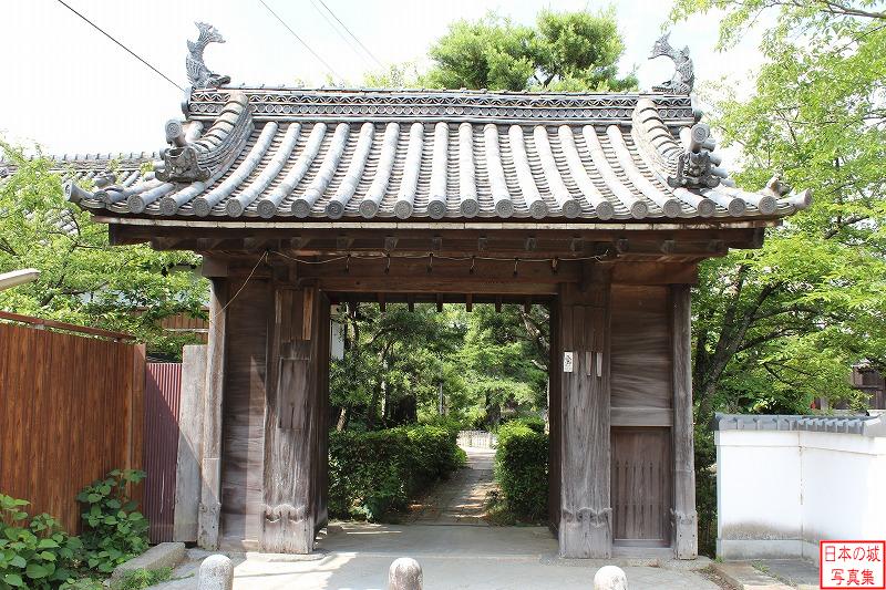 Matsusaka Castle Relocated gate (Back gate of Raigo temple)