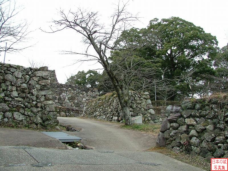 Tamaru Castle Entrance of Main enclosure