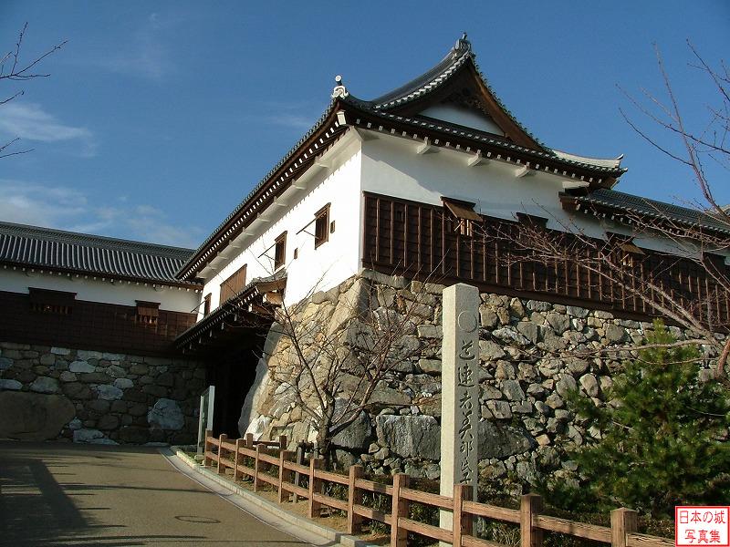 Imabari Castle Kurogane gate