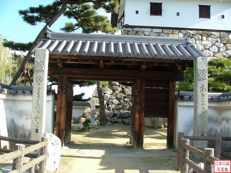 Imabari Castle Kourai gate of Yamazato gate