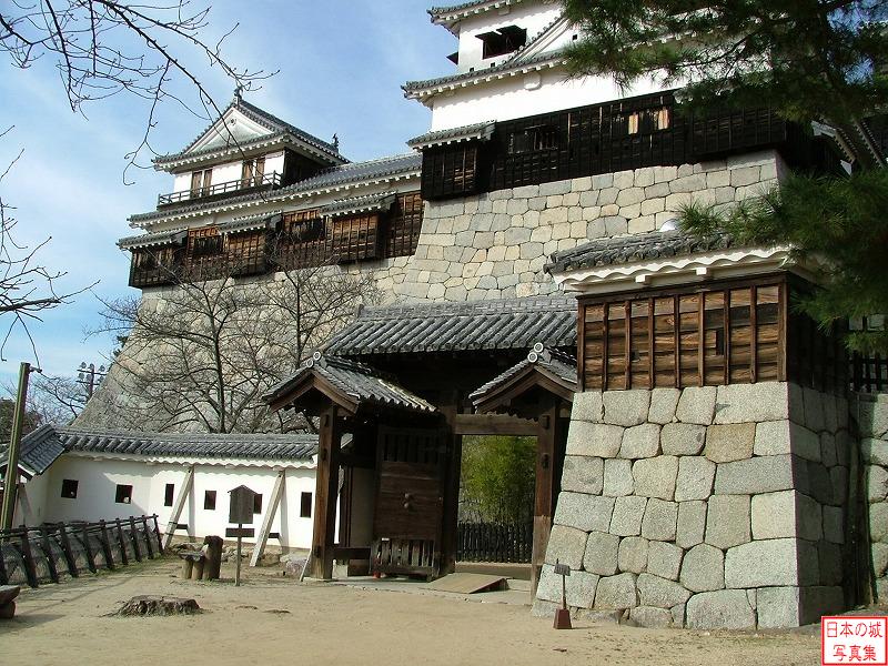 Matsuyama Castle Shichiku gate
